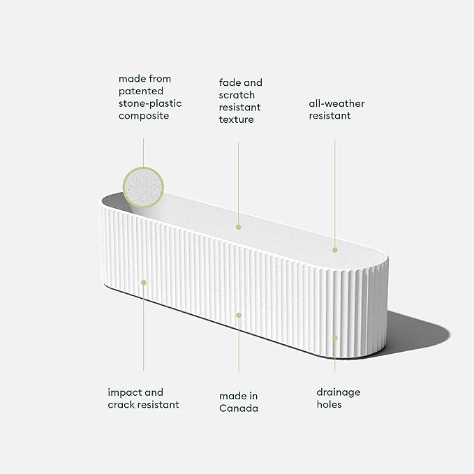 Veradek Demi Series Window Box Planter - Image 3
