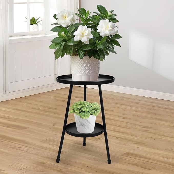 Metal Plant Stand, Plant Stand Indoor Outdoor, Metal Rustproof Flowers by Jvtoo