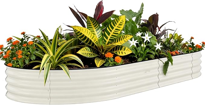 Garvee Galvanized Raised Garden Bed Outdoor, Rust-Resistant Raised Garden Beds by Garvee