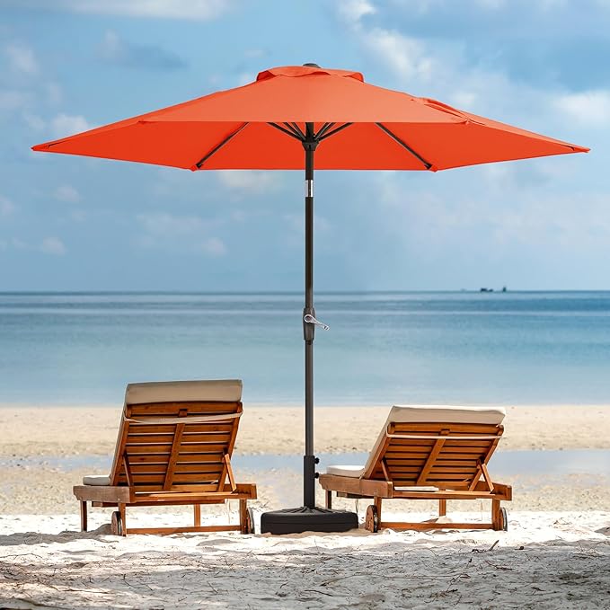 JEAREY 7.5FT Patio Umbrella Market Table Umbrella - Image 6