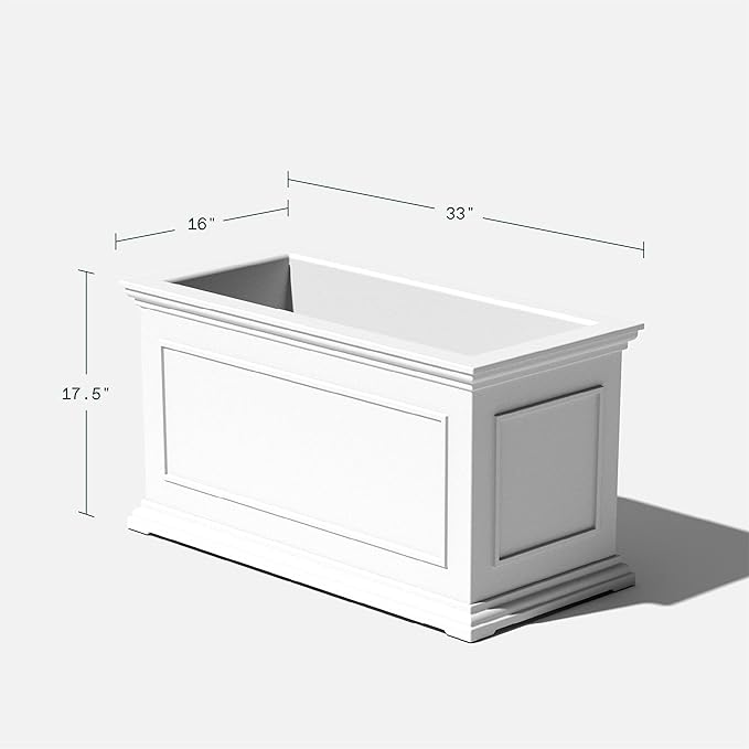 Veradek Brixton Series Long Plastic Planter - Image 2