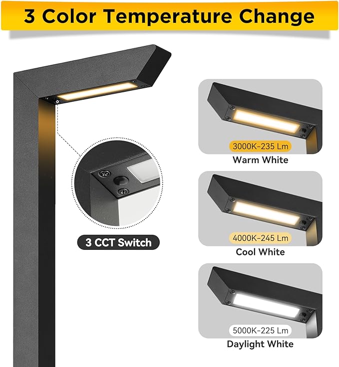 Gardencoin 3CCT LED Low Voltage Landscape Pathway Light, 12V Premium - Image 2