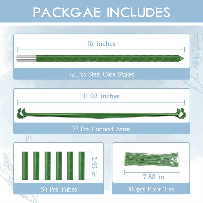 Legigo 6-Pack Tomato Cage for Garden Plant Support- Up to 63inch Garden Stakes - Image 3