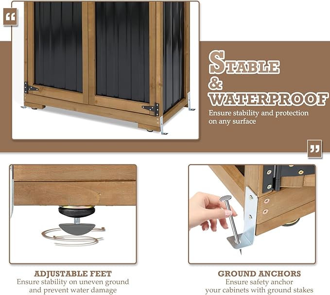 Outdoor Storage Cabinet Waterproof - Image 5