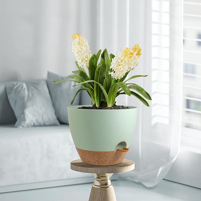 12 inch Large Self Watering Pots, Plant Pots - Image 7
