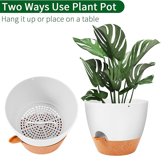 GARDIFE Hanging Planter, 10 inch Hanging planters - Image 5