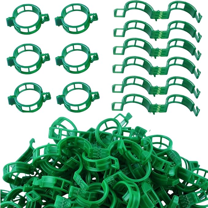 Plant Support Clips, Plastic Trellis Clips, Grape Vine Tomato Vine Vegetables by Unknown