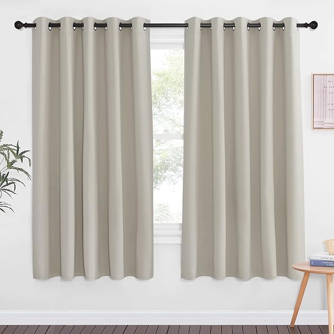 NICETOWN Blackout Bedroom Door Curtain by NICETOWN