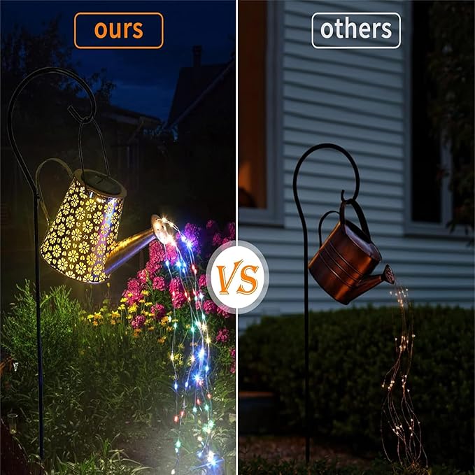 2 Pack Solar Watering Can Lights - Image 3