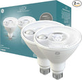 GE LED+ Motion Sensor LED Light Bulbs, PAR38 Outdoor Security Floodlights by GELighting