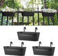 Dahey 3 Pcs Metal Hanging Flower Pots by Dahey