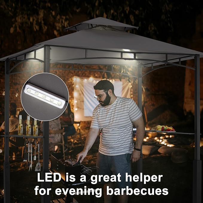 ABCCANOPY 8x5 Grill Gazebo - Image 7