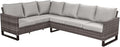Belord Outdoor Sectional Sofa 6 Seater L Shaped Couch Wicker Patio Conversation by Belord