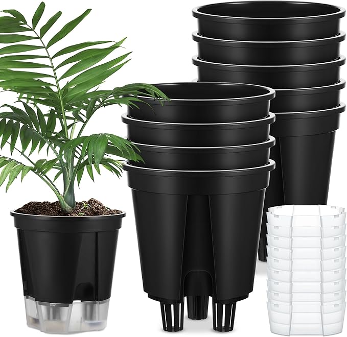 Self Watering Pots for Indoor Plants by Wonderjune