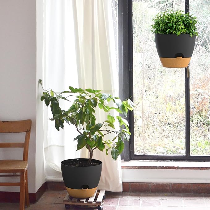 ZMTECH 12 Inch Hanging Planters - Image 6