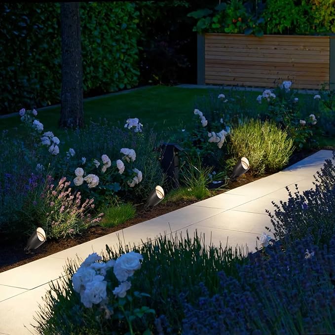 LUTEC 12V Low Voltage Landscape Lighting, Die-cast Aluminum Spot Lights - Image 8