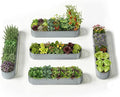 5-Pack 18” Tall Galvanized Raised Garden Beds – Everyday Kitchen Garden Layout by Annoell