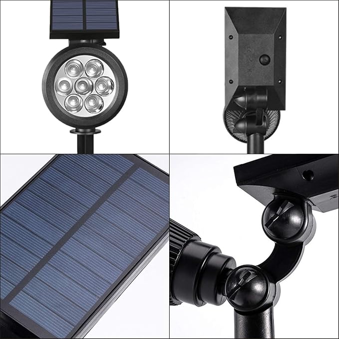 Solar Spotlights, Outdoor Ground Spot Light - Image 8