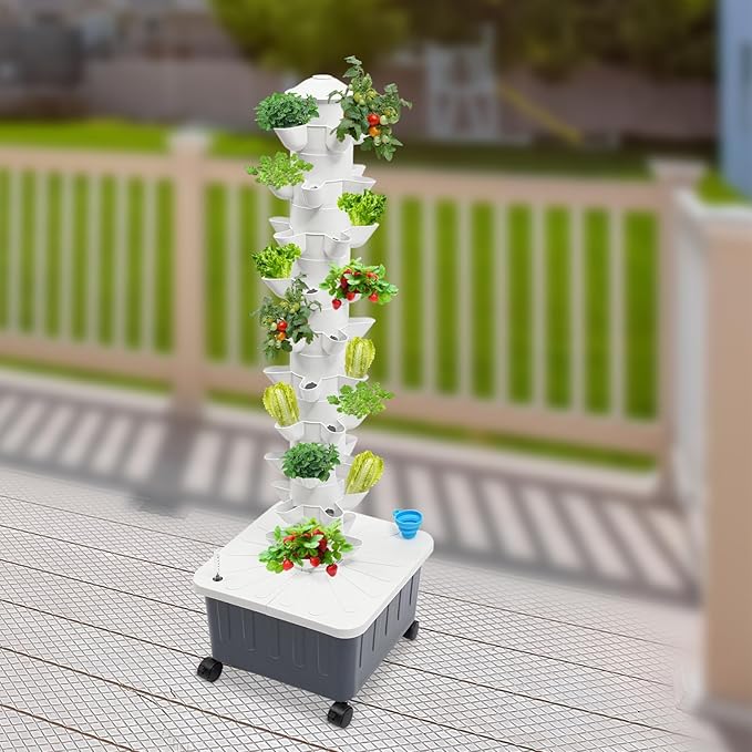 Hydroponic Growing System Indoor, 50-Hole Vertical Garden Planter Germination - Image 6