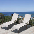 Giantex Set of 2 Patio Lounge Chair, Outdoor Chaise Lounge by Giantex