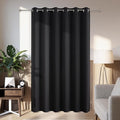 Joydeco Blackout Patio Sliding Door Curtains 90 Inches Long, Grommet Privacy by JOYDECO