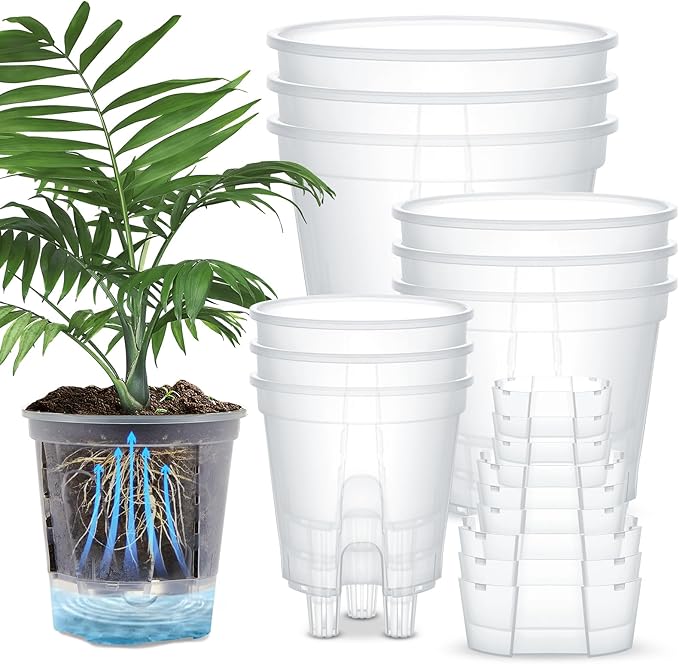Self Watering Pots for Indoor Plants by Wonderjune