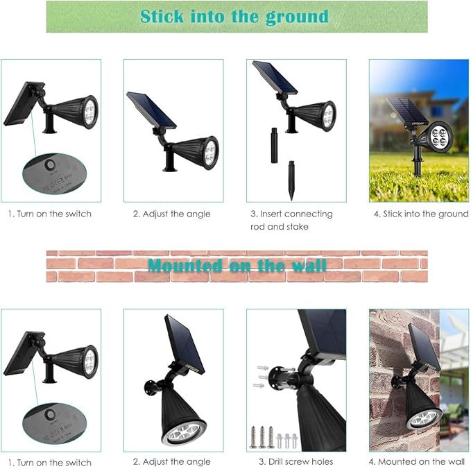 URPOWER Solar Spot Lights - Image 6