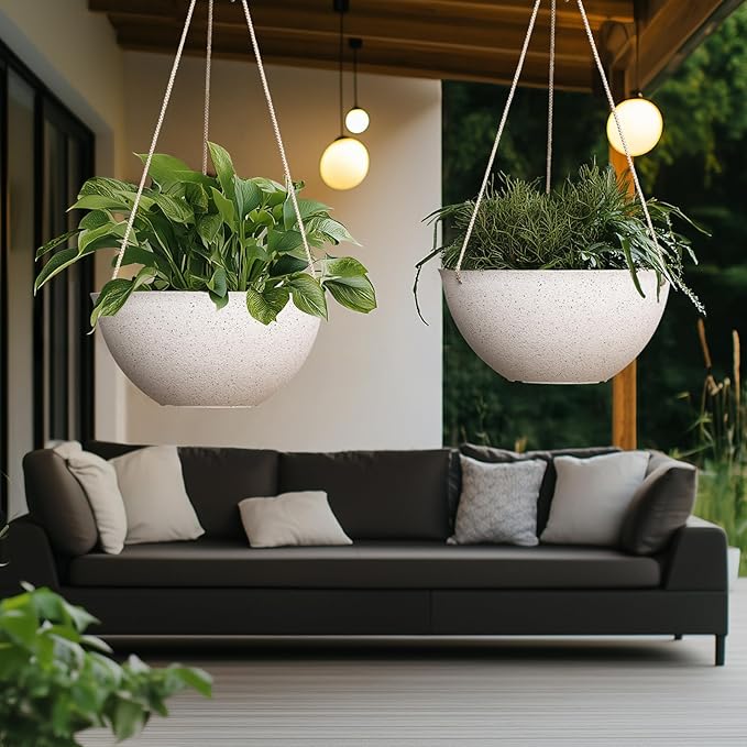 LA JOLIE MUSE Large Hanging Planters - Image 4