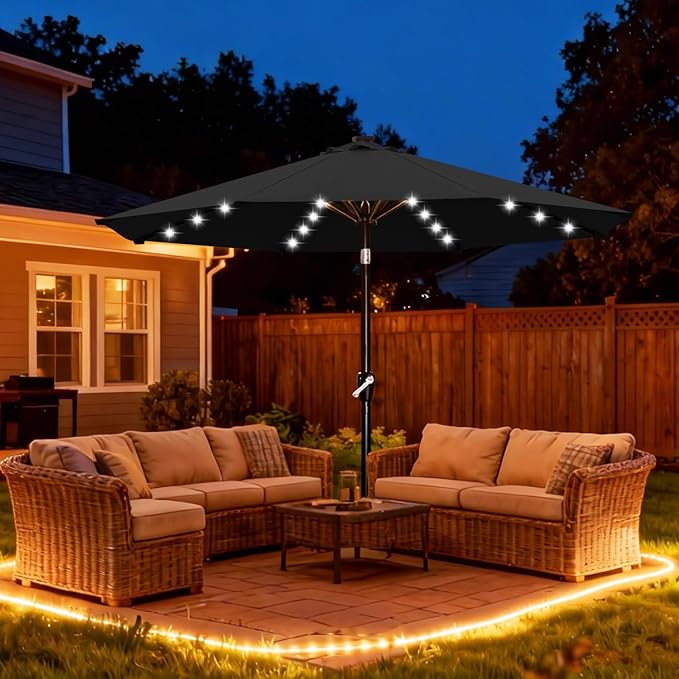 ABCCANOPY 10FT Durable Solar Led Patio Umbrellas - Image 2