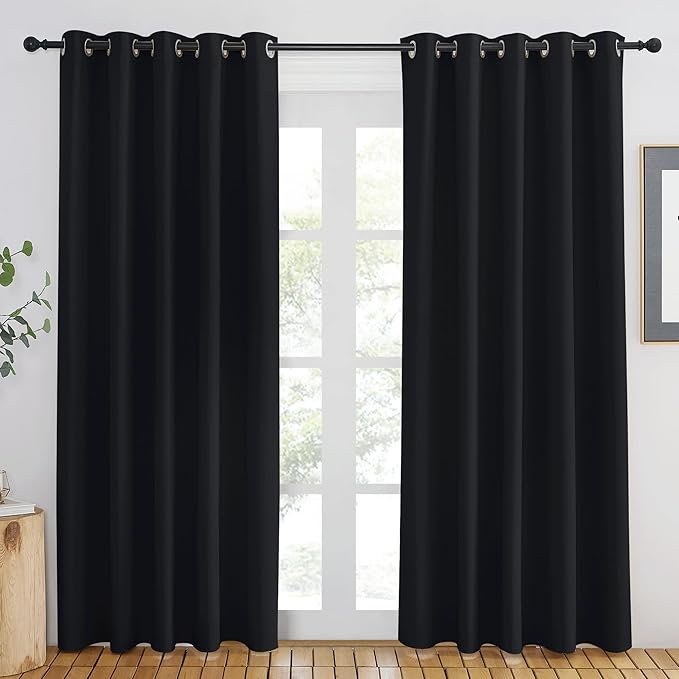 NICETOWN Blackout Curtain Drape 84 inches Length - Image 2