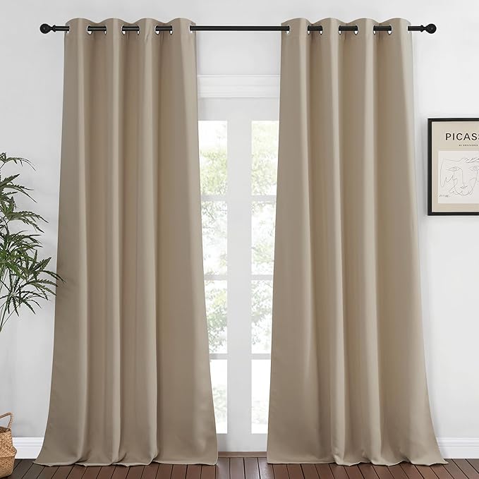 NICETOWN Blackout 108 inch Curtains by NICETOWN