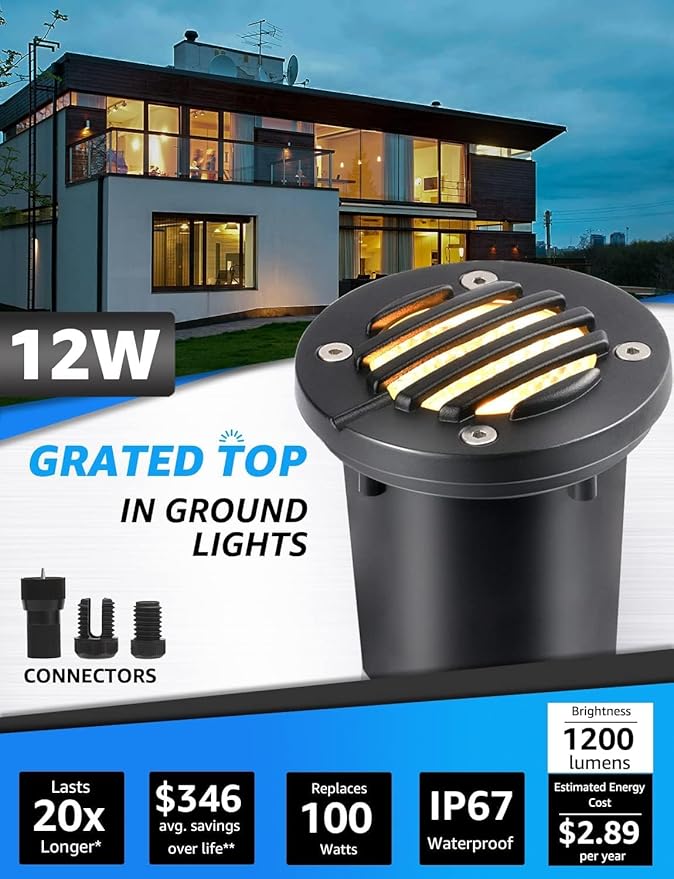SUNVIE 12W Low Voltage Landscape Lighting - Image 2