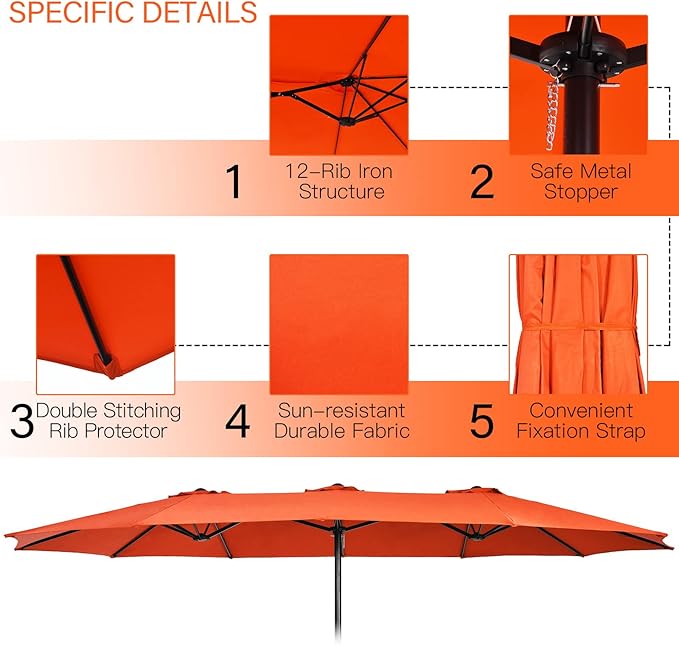 Tangkula 11 Piece Rattan Outdoor Dining Set - Image 6