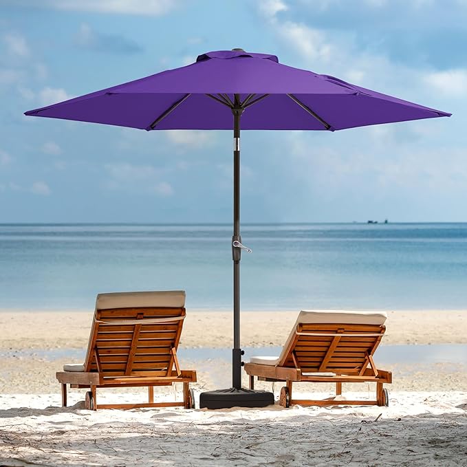 JEAREY 7.5FT Patio Umbrella Market Table Umbrella - Image 6