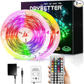 DAYBETTER Led Strip Lights Waterproof, 32.8ft Led Tape Lights Color Changing by DAYBETTER