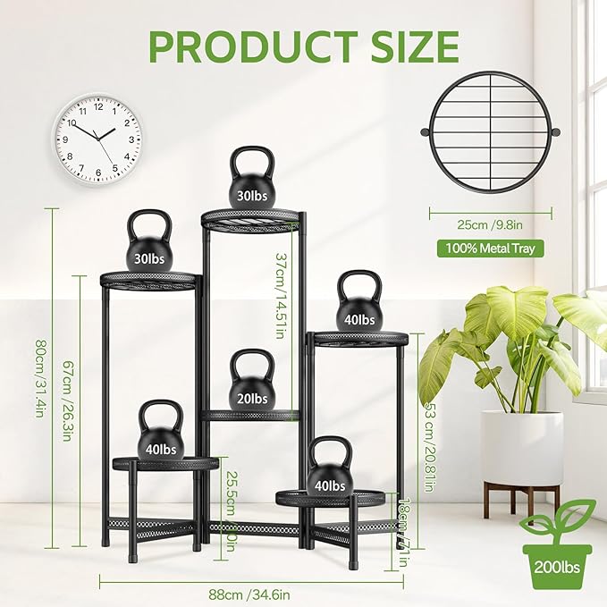 iDavosic.ly 6 Tier Large Plant Stand Indoor - Image 6