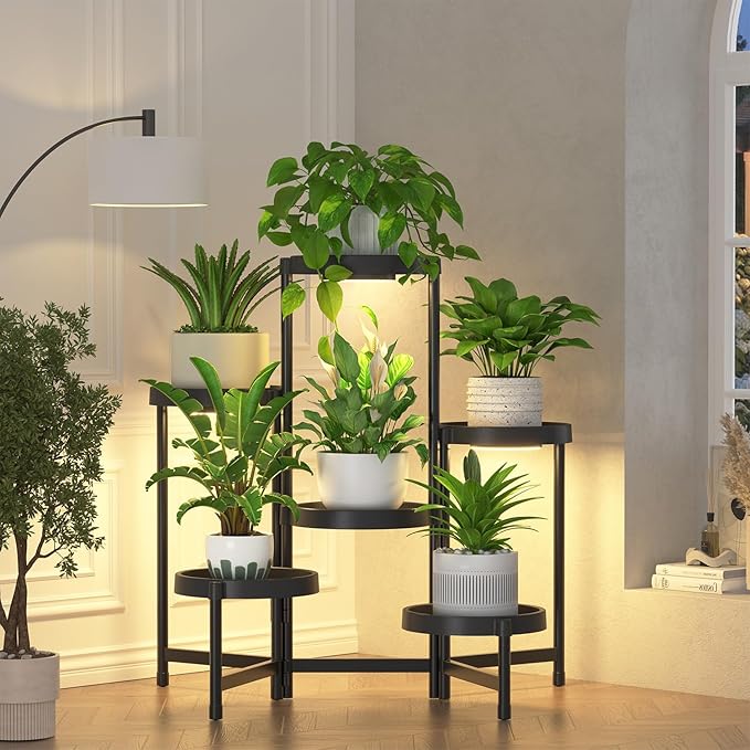 iDavosic.ly 6 Tier Folding Plant Stand Indoor Outdoor by iDavosicly