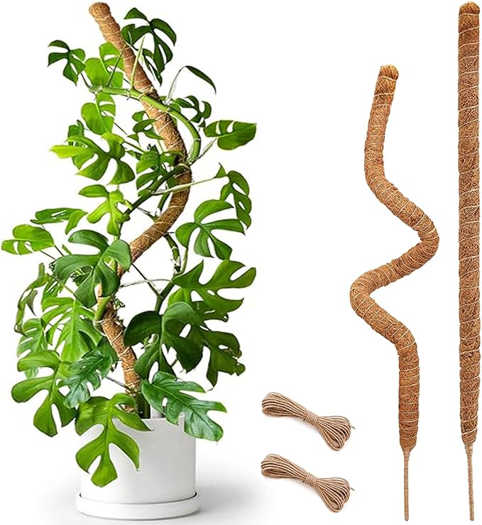 2 Pack 25" Moss Pole, Bendable Moss Pole by Soupiar