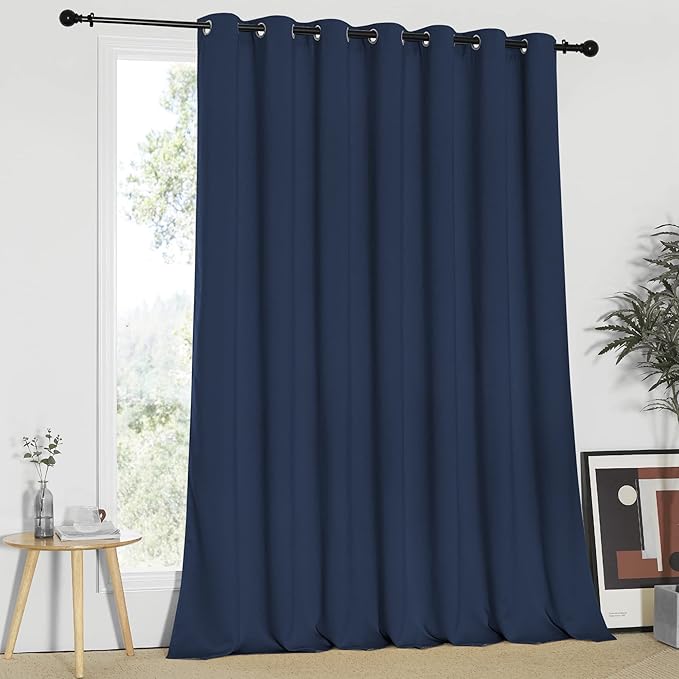 NICETOWN Blackout Wide Sliding Door Curtains by NICETOWN