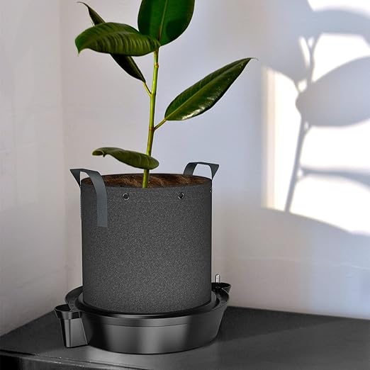 AC Infinity Self-Watering Fabric Pot Base, Elevated Plant Saucers - Image 7