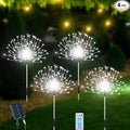 Solar Garden Lights Outdoor Waterproof, 4 Pack Total 480 LED Solar Firework by Slyuexu