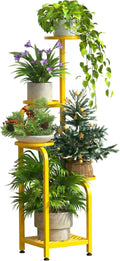 TOSKING 5 Tier Tall Plant Stand Indoor Outdoor, Heavy Duty Corner Shelf by TOSKINGESSENCE