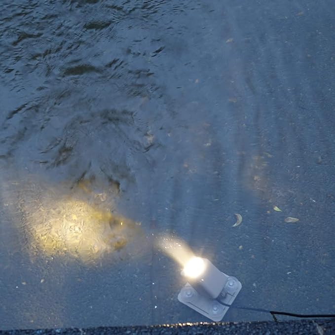 AquaHEX 60X Solar Underwater Submersible Spotlight, Pond Pool Fountain Water - Image 7