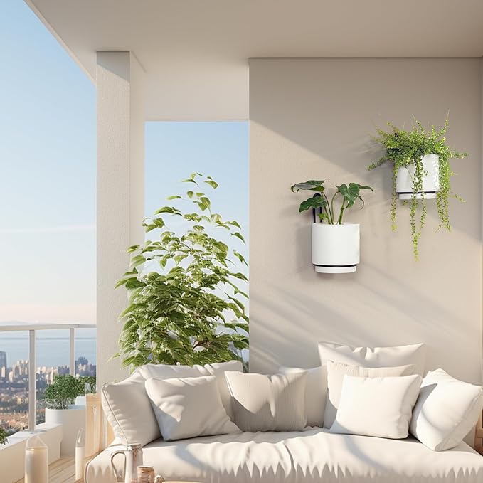 2 Pcs Wall Mounted Hanging Planter Vase - Image 5