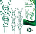 8 Pack Trellis for Potted Plants, Stackable Indoor Plant Trellis for Climbing by YHTPOUQE