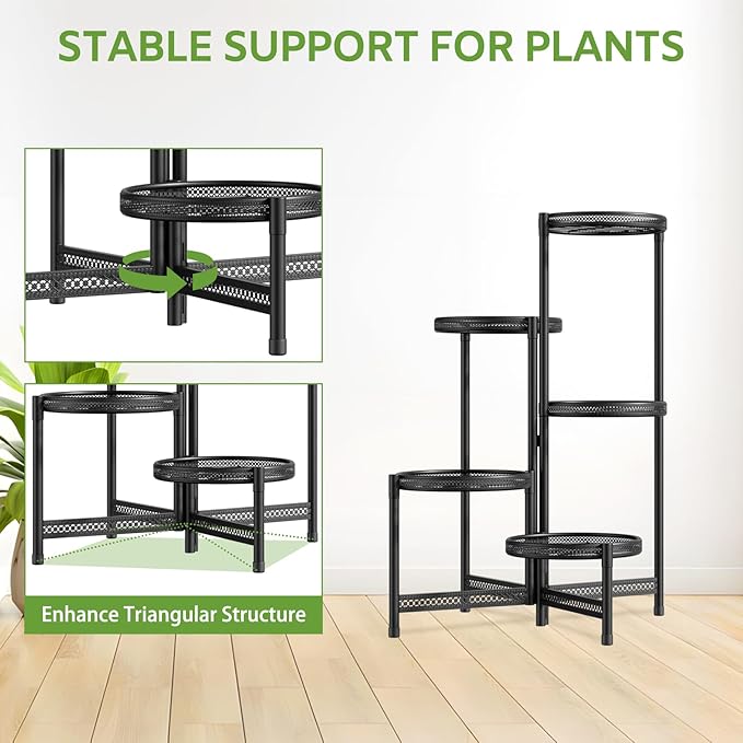 iDavosic.ly 5 Tier Large Plant Stand Indoor - Image 5