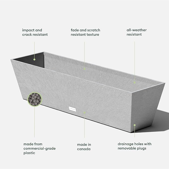 Veradek Pure Series Window Box Planter - Image 3