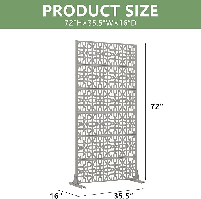 Casaphoria Metal Privacy Screen Outdoor - Image 5