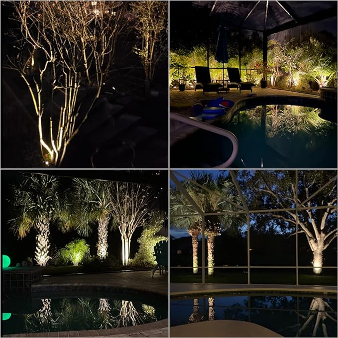 Malibu 50 Watt Floodlight Landscape Lights Outdoor Spotlight Waterproof Path - Image 2
