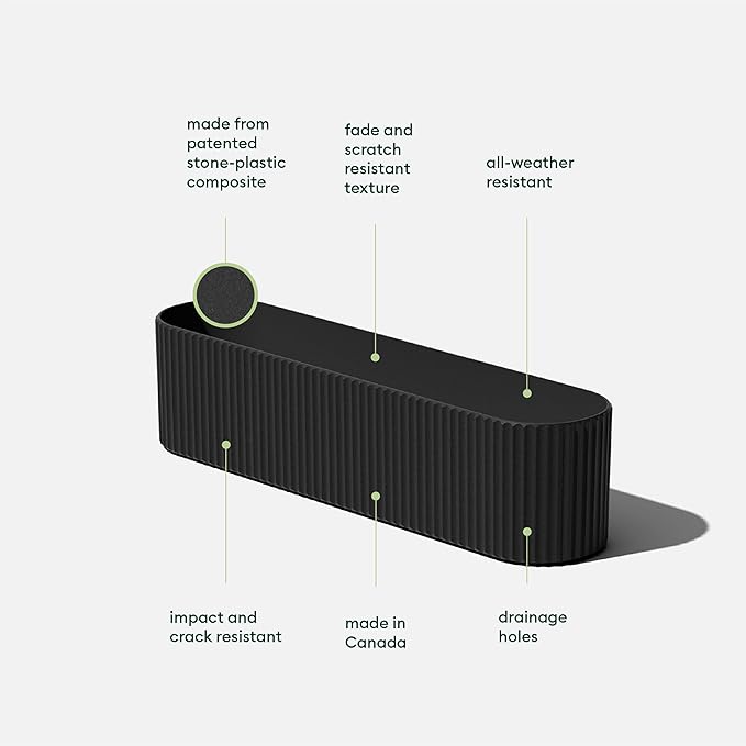 Veradek Demi Series Window Box Planter - Image 3